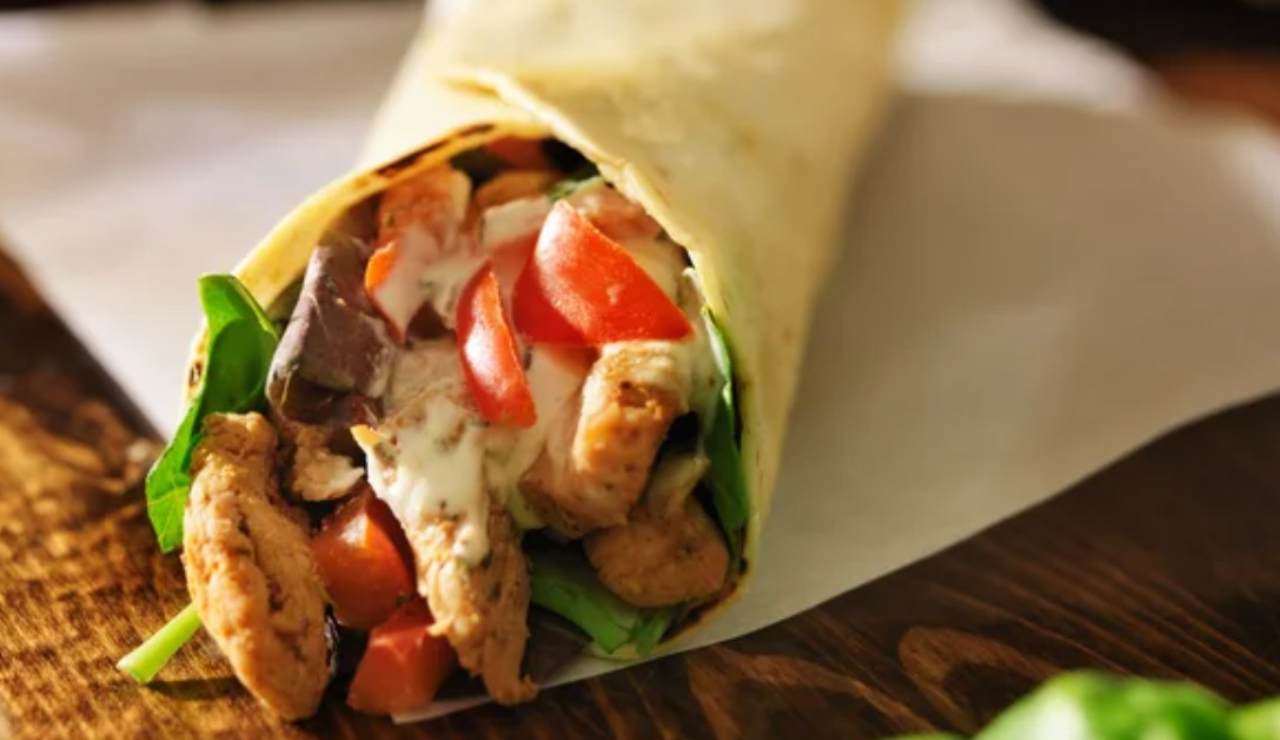 Un gustoso wrap (Depositphotos foto) - www.notiziesecche.it