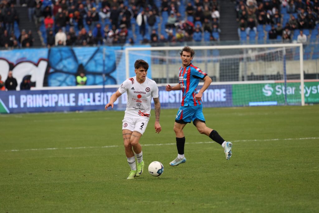 Immagine in evidenza: uno scatto di Catania-Foggia (Serie C - girone C 2024/25) - crediti: foto di Federico Antonellis/Calcio Foggia 1920