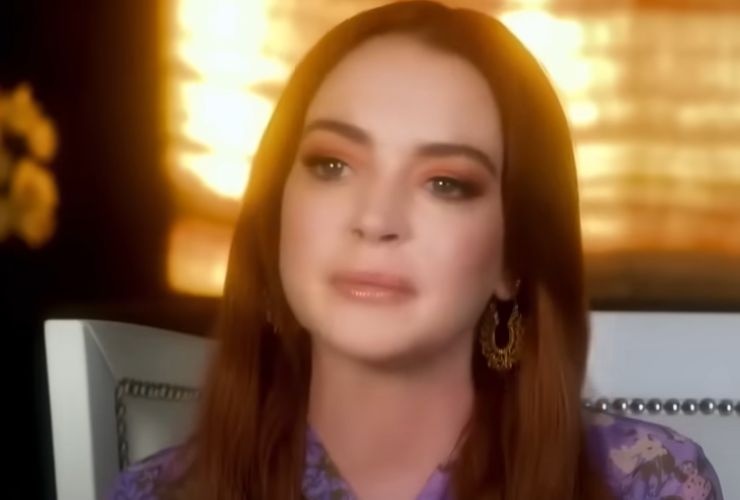 Lindsay Lohan (screenshot L'ora del tè/YouTube) - www.statodonna.it