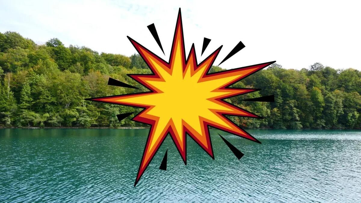 Questo lago esplode senza preavviso: ti conviene starci lontano - Questo lago esplode all'improvviso (Canva foto) - Immagine a scopo illustrativo - www.qrios.it