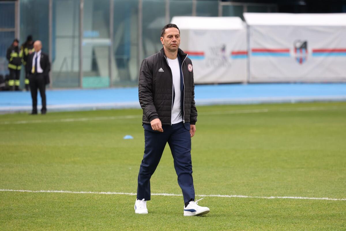 Foggia, i convocati da mister Zauri per il Crotone - Immagine in evidenza: uno scatto di Catania-Foggia (Serie C - girone C 2024/25) - crediti: foto di Federico Antonellis/Calcio Foggia 1920