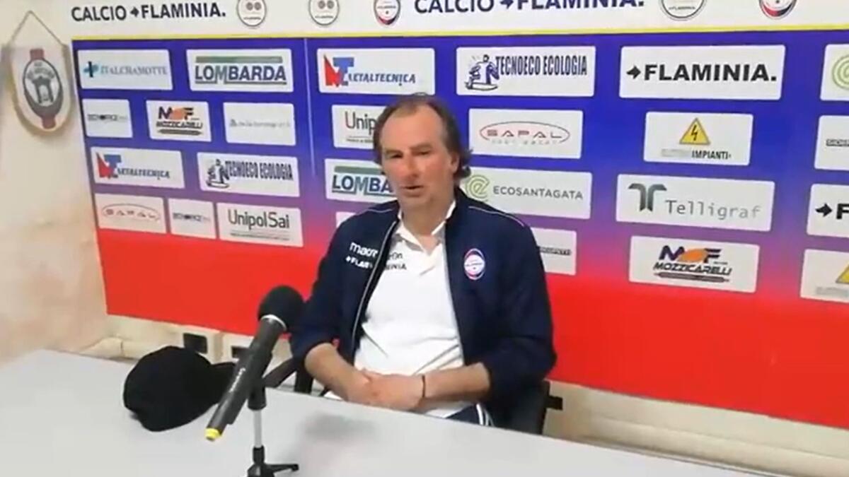 Rambaudi: "Ho Foggia nel cuore, triste vederlo così" - Immagine in evidenza: Roberto Rambaudi - crediti foto: pagina ufficiale Facebook ASD Flaminia Civita Castellana (frame da video)