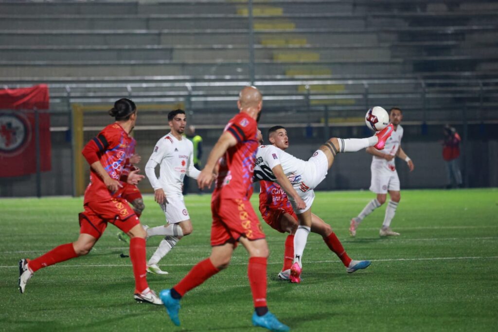 Immagine in evidenza: uno scatto di Picerno-Foggia (Serie C - girone C 2024/25) - crediti: foto di Federico Antonellis/Calcio Foggia 1920