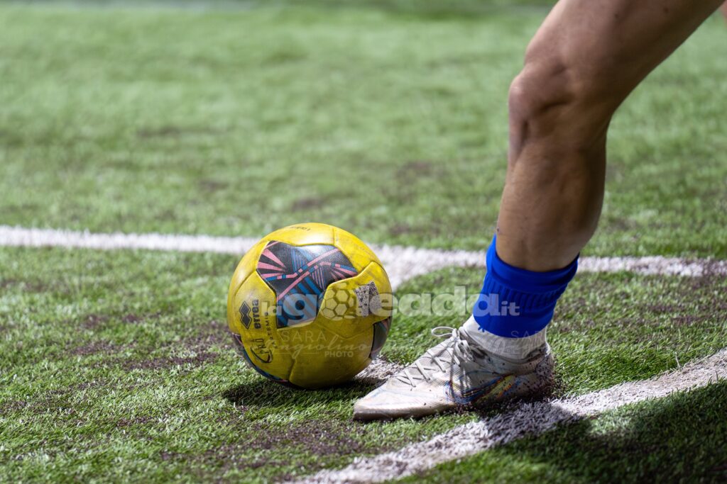 Serie C, pallone durante Cerignola-Taranto. Foto di Sara Angiolino per lagoleada.it - RIPRODUZIONE VIETATA