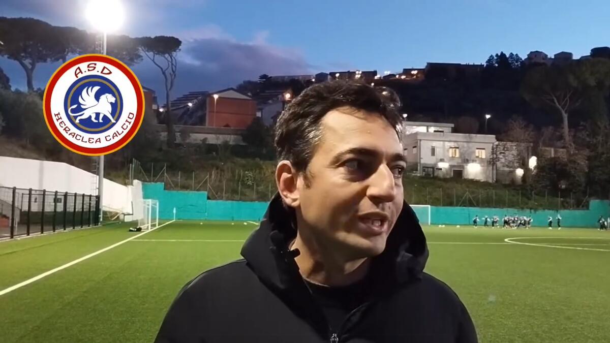 Gennaro Casillo: "Foggia? Per me ora non è il momento. Progetto Heraclea proseguirà" - Immagine in evidenza: il presidente dell'Heraclea Gennaro Casillo - crediti foto: pagina ufficiale Facebook ASD Heraclea Calcio (frame da video)