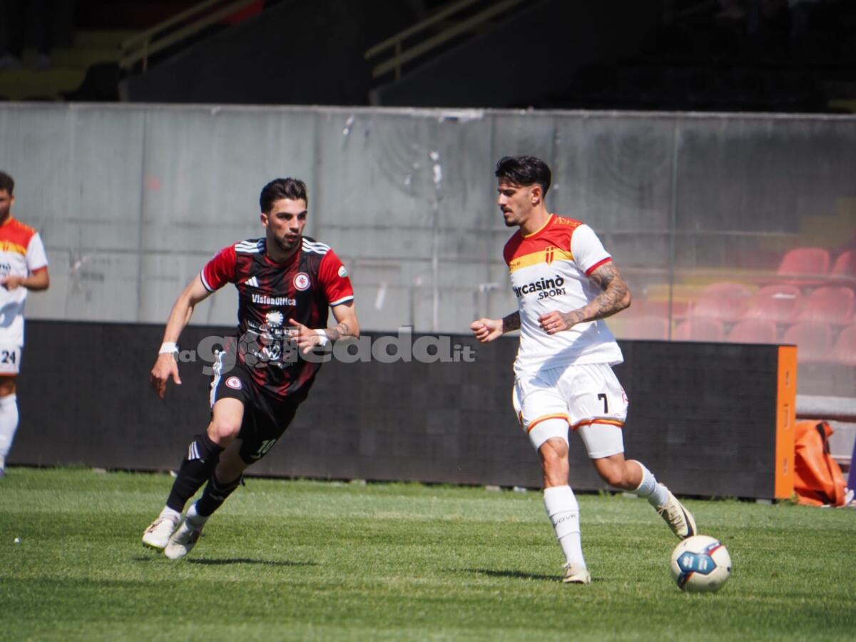 Foggia, Gala: "Che emozione vedere lo Zaccheria così..." - Immagine in evidenza: uno scatto di Foggia-Messina (playout Serie C 2024/25) - crediti: foto di Luigia Spinelli/lagoleada.it (RIPRODUZIONE VIETATA)
