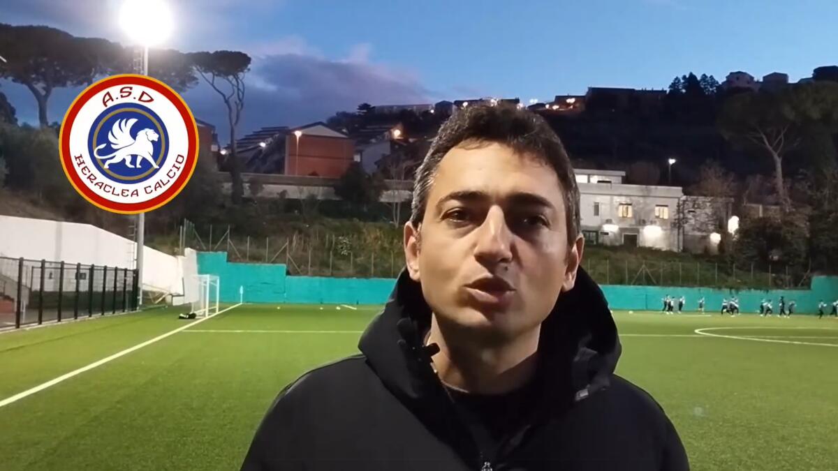 Heraclea, Casillo: "Questa vittoria è per mio padre. Abbiamo..." - Immagine in evidenza: il presidente dell'Heraclea Gennaro Casillo - crediti foto: pagina ufficiale Facebook ASD Heraclea Calcio (frame da video)