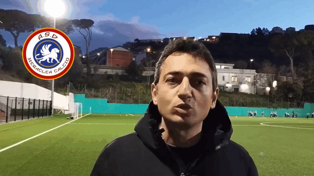 Immagine in evidenza: il presidente dell'Heraclea Gennaro Casillo - crediti foto: pagina ufficiale Facebook ASD Heraclea Calcio (frame da video)