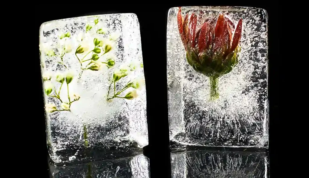 Trasforma il tuo evento speciale con l'eleganza duratura dei fiori congelati