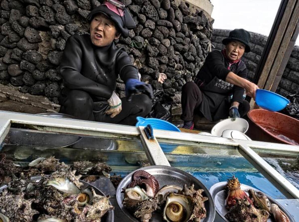Le "donne del mare": le pescatrici Haenyeo della Corea del Sud - 