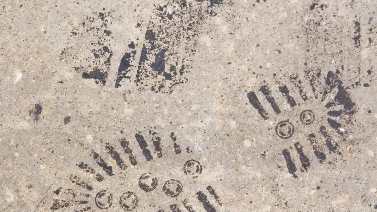 Il segreto delle impronte nei parcheggi di Las Vegas - 