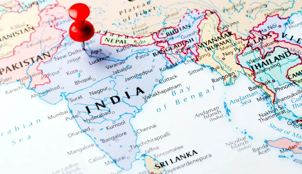 Un affascinante fenomeno geologico sotto il Medio Oriente potrebbe aver influenzato la deriva dell'India