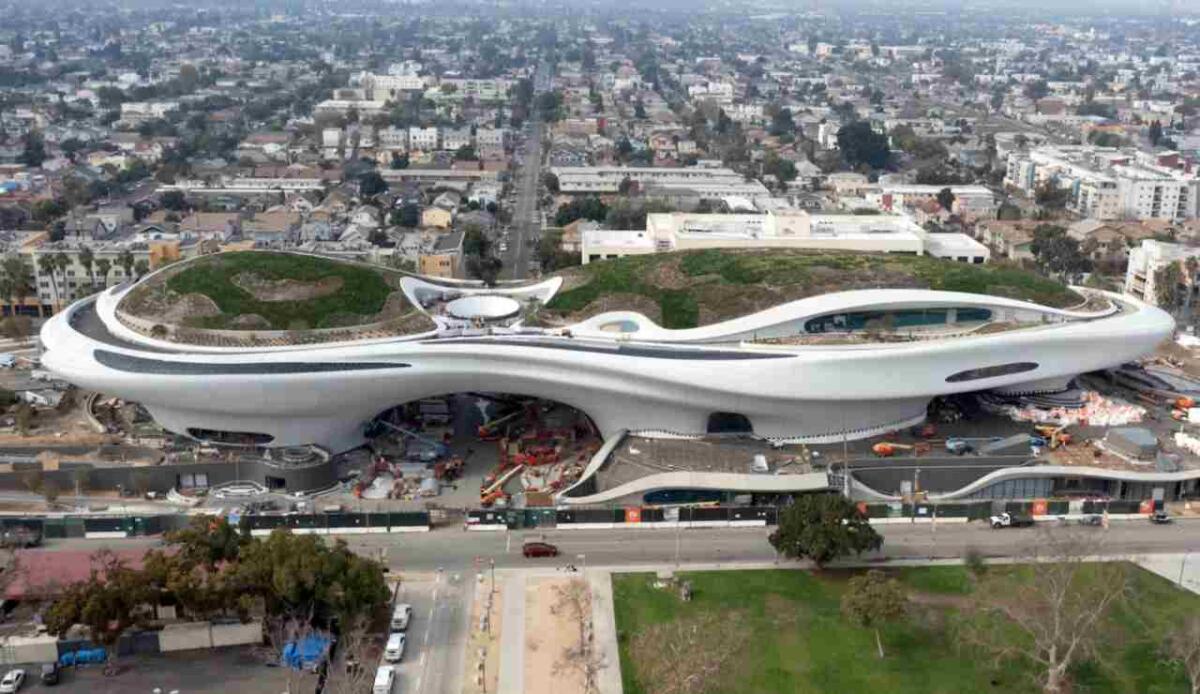 Il Lucas Museum of Narrative Art aprirà a Settembre 2026! - Panoramica del Museo (Lucas Museum of Narrative Art foto) - www.insolenzadir2d2.it