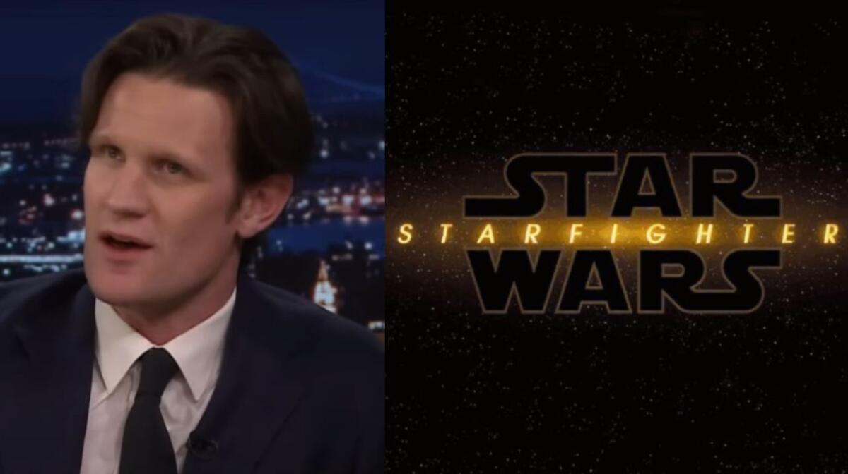 Star Wars Starfighter: Matt Smith rivela quando inizierà le riprese! - Matt Smith in Star Wars Starfighter (The Tonight Show Starring Jimmy Fallon - youtube screenshot) - www.insolenzadir2d2.it