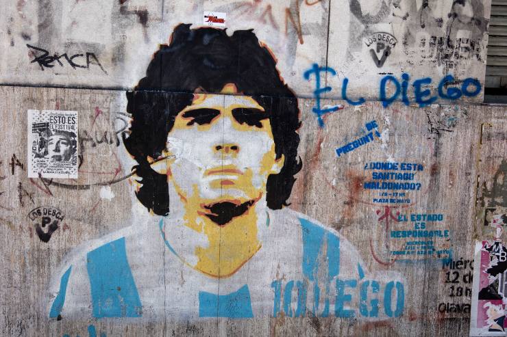 Murales Diego Armando Maradona (Depositphotos foto) - lagoleada.it