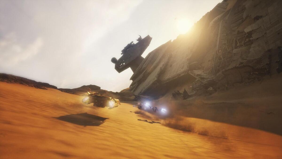 Star Wars: Galactic Racer, il bellissimo trailer del videogioco! - Fotogramma del trailer di Galactic Racer (starwars - youtube screenshot) - www.insolenzadir2d2.it