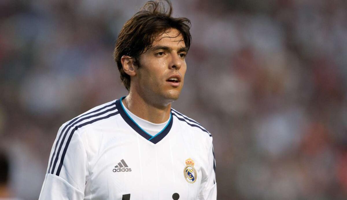 Kaká, dalla magia al AC Milan al trionfo del Ballon d'Or: la storia di un numero 10 unico - 2 Aug 2012. Real Madrid midfielder Kaka (8) during the World Football Challenge game between La Liga Champions Real Madrid and the MLS Champions Los Angeles Galaxy at the Home Depot Center.