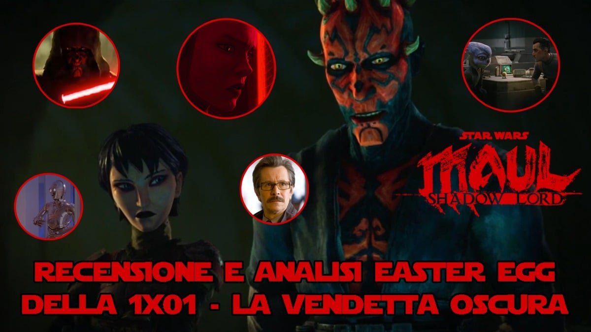 Maul Shadow Lord 1x01: la video analisi easter egg completa! - 