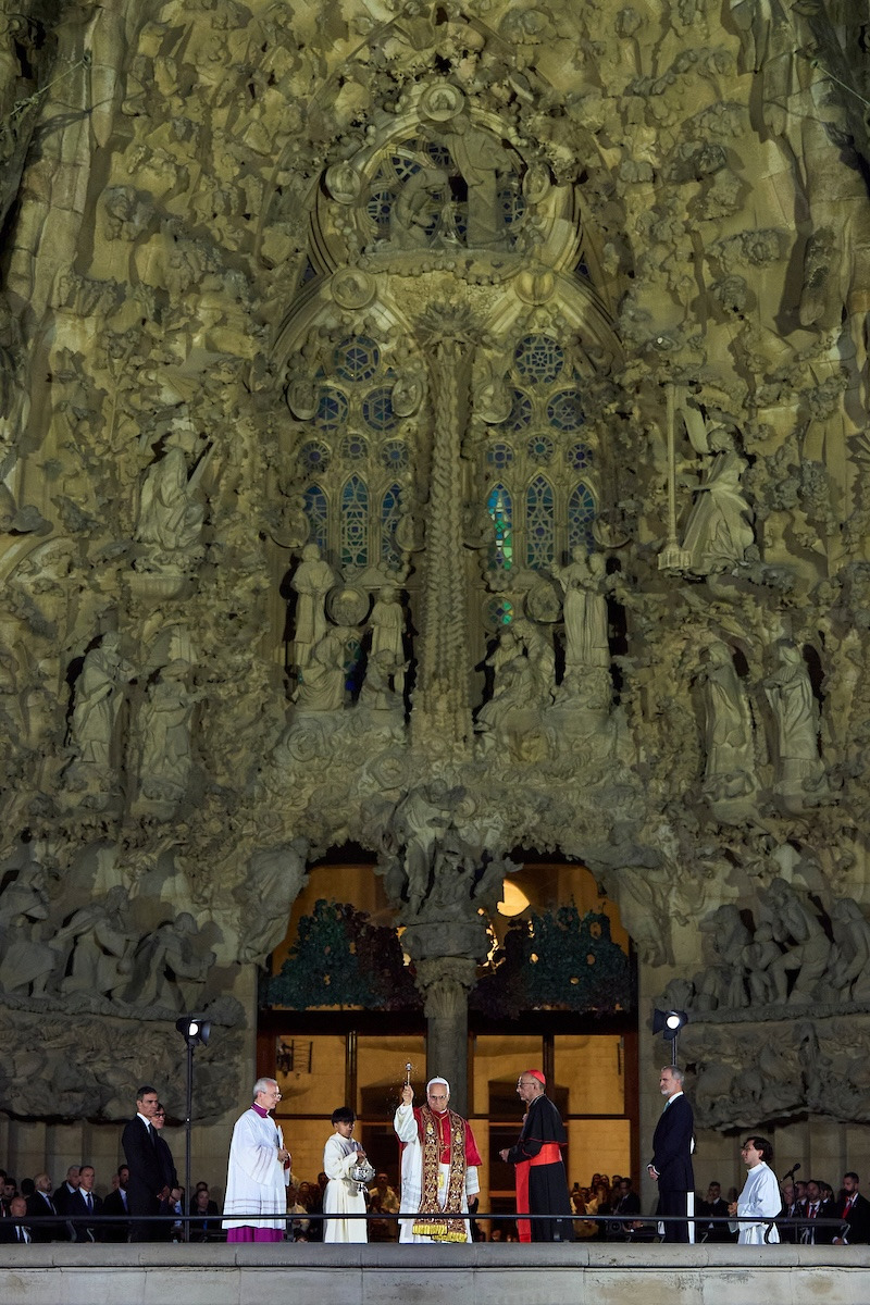 Papa Leone XIV Sagrada Familia
