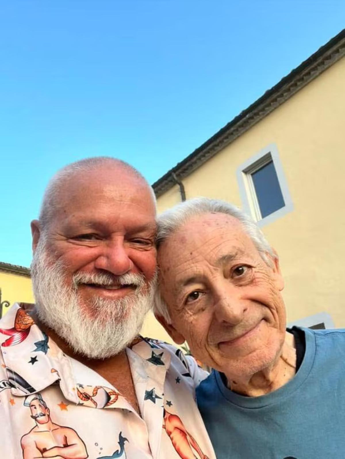 Morto Fabio Grossi, attore e compagno di Leo Gullotta da 46 anni - Profilo Facebook Fabio Grossi/Rai News