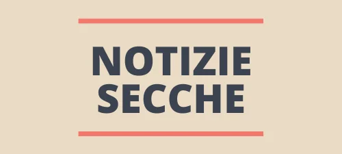 Notizie Secche